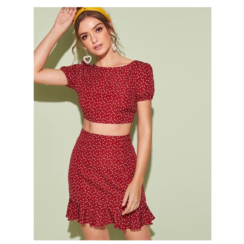 Too and skirt set
